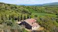 Toscana Immobiliare - Panoramic renovated farmhouse for sale in Montepulciano, surrounded by a large park and olive grove