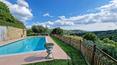 Toscana Immobiliare - Swimming pool with panoramic views over the Tuscan hills