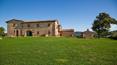 Toscana Immobiliare - gardens; Casolare in pietra con piscina, Jacuzzi, dependance, oliveto, terreni di proprietà in posizione tranquilla e panoramica a trequanda, Siena, Toscana