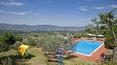 Toscana Immobiliare - land house with panoramic pool Florence; casolare vendesi Firenze reggello con piscina