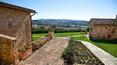Toscana Immobiliare - Stone finely restored farmhouse for sale in Trequanda with swimming pool, jacuzzi, olive grove, woods set on panoramic quite position, tuscan property