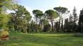 Toscana Immobiliare - tuscan park with view the Old residential complex surrounded by a big park 