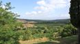 Toscana Immobiliare - view from the farmhouse with swimming pool and park for sale in panoramic position