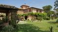 Toscana Immobiliare - parkland of about 15.330 sqm., partly composed of a small olive grove, where there is the swimming pool with changing rooms.