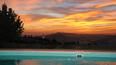 Toscana Immobiliare - Panoramic position of the Farmhouse for sale in Pienza Valdorcia