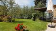 Toscana Immobiliare - vista dettaglio giardino con gazzebo