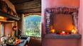 Toscana Immobiliare -  the residence is fully restored with terracotta coloured lime-washed walls, stone and chestnut beamedceilings and handmade terracotta floors throughout
