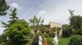 Toscana Immobiliare - the property has a large courtyard with 14 covered parking spaces and an artesian well