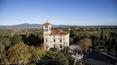 Toscana Immobiliare - Surrounded by greenery and tranquility, the property has 18 hectares of land with vineyards and olive groves and 3 hectares of Italian garden with a refined pool of 7m x 14m with showers, a classic fountain of 6m in diameter, old trees and a 400 sqm winte
