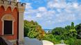 Toscana Immobiliare - This jewel is located in Lesa, on the Lake Maggiore, in a beautiful and restful natural landscape rich in conifers and arranged in English style, which rises with a slight slope towards the building