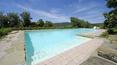 Toscana Immobiliare - Umbria. Podere con 60 ettari di terreno due casali con piscina. I casali del podere in vendita in Umbria sono restaurati e divisi in appartamenti.in Umbria