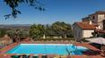 Toscana Immobiliare - Ancient village with winery for sale in Tuscany, Arezzo. luxury real estate properties in Italy with villa villa, church, 130 ha of land, houses