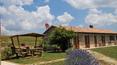 Toscana Immobiliare - Restored property with breathtaking views of the Val d'Orcia, surrounded by 8000 sqm of land, for sale a few km from Pienza, Tuscany.
