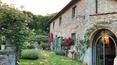 Toscana Immobiliare - All’esterno la proprietà è circondata da un rigoglioso giardino con roseto e piscina a sfioro