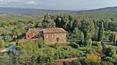 Toscana Immobiliare - Estate with farmhouse for sale in Tuscany in Rapolano Terme Siena