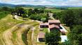 Toscana Immobiliare - Tuscan Country house with a view of the Val d'Orcia in Tuscany 