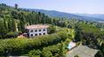 Toscana Immobiliare - Villa liberty con parco, campo da tennis, piscina, cappella privata e ampio terrazzo