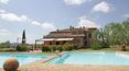 Toscana Immobiliare - Ancient farmhouse with pool and annexe for sale in Asciano Siena