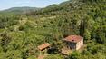 Toscana Immobiliare - Two stone farmhouses to be restored with 180 hectares of land for sale in Arezzo, Tuscany