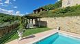 Toscana Immobiliare - Casale in pietra con parco, piscina, 4 ha di terreno e vista panoramica sulle colline toscane