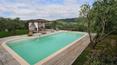 Toscana Immobiliare - Stone farmhouse with 4 bedrooms, 3 bathrooms, spa with Jacuzzi and sauna, swimming pool and 3 ha of land for sale in Tuscany