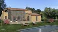 Toscana Immobiliare - Farmhouse with annexe and 1 hectare of land with olive grove for sale in Tuscany