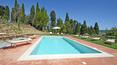 Toscana Immobiliare - La proprietà è arricchita da una piscina panoramica di 12x6 m con solarium