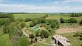 Toscana Immobiliare - Restored farmhouse with 7 bathrooms, 6 bedrooms, 7 ha of land and panoramic swimming pool for sale in the hills of Orvieto, Umbria