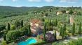 Toscana Immobiliare - Proprietà con una villa, un casale, due piscine e un annesso in vendita ad Arezzo, in Toscana