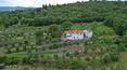 Toscana Immobiliare - The property is surrounded by 5.4 ha of land with olive grove, vineyard, arable land and woodland