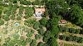 Toscana Immobiliare - Casale toscano con terreno e piscina in vendita a Trequanda vista Val d'Orcia