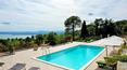 Toscana Immobiliare - The villa is situated on the border between Umbria and Tuscany and offers enchanting views over Lake Trasimeno and the rolling Tuscan hills