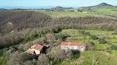 Toscana Immobiliare - Farmhouse to be restored with panoramic views for sale near the charming medieval village of Monticchiello, in the heart of the hills of Siena