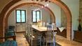 Toscana Immobiliare - Small Tuscan hamlet for sale in the province of Siena The property provides some outbuildings and a gorgeous park