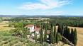 Toscana Immobiliare - Complexe avec villa, ferme, dépendances, jardin et terrain en Toscane