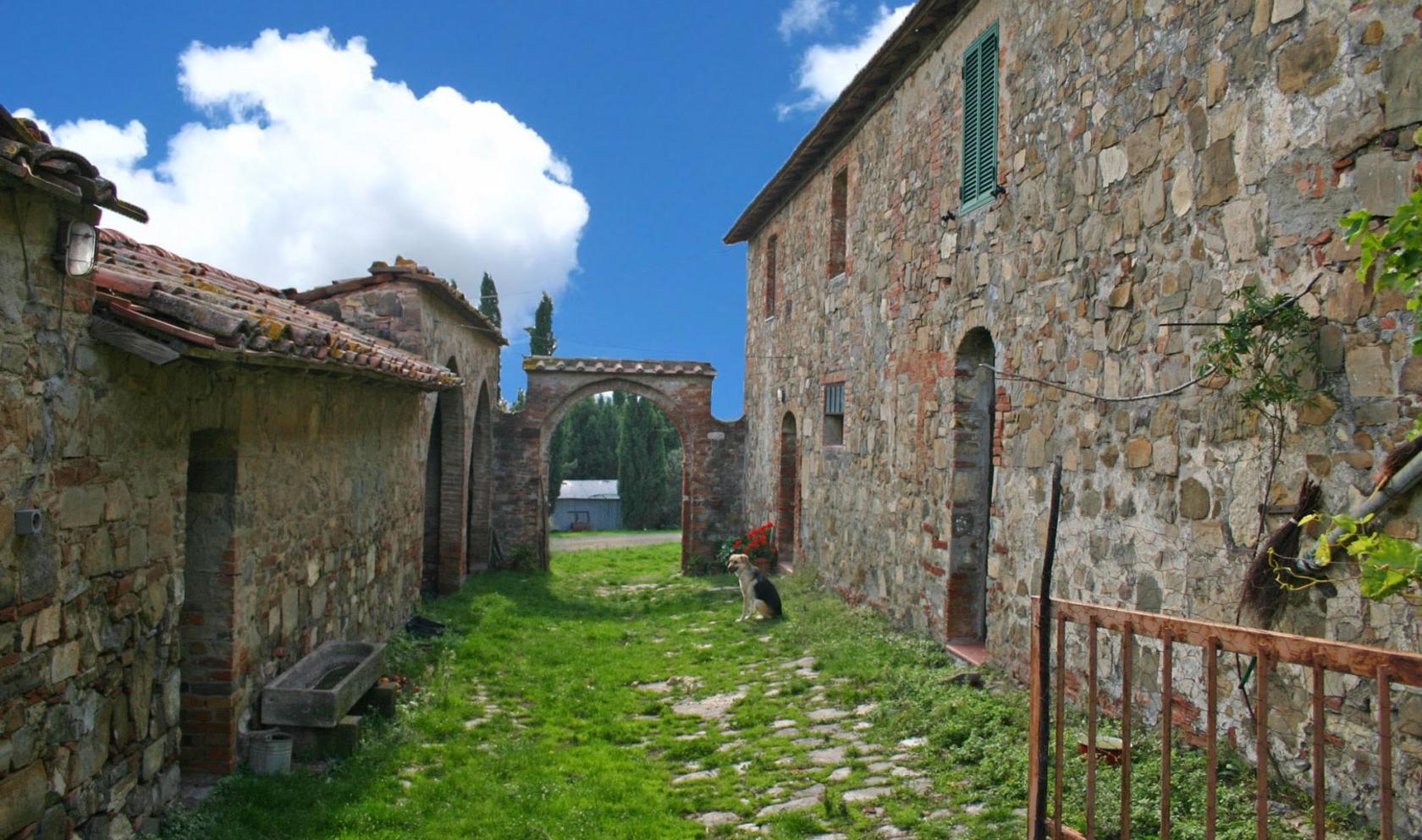 Toscana Immobiliare - The building dating back to the year 1800 has maintained over time the structure of the typical Tuscan farmhouse and a full-cycle farm