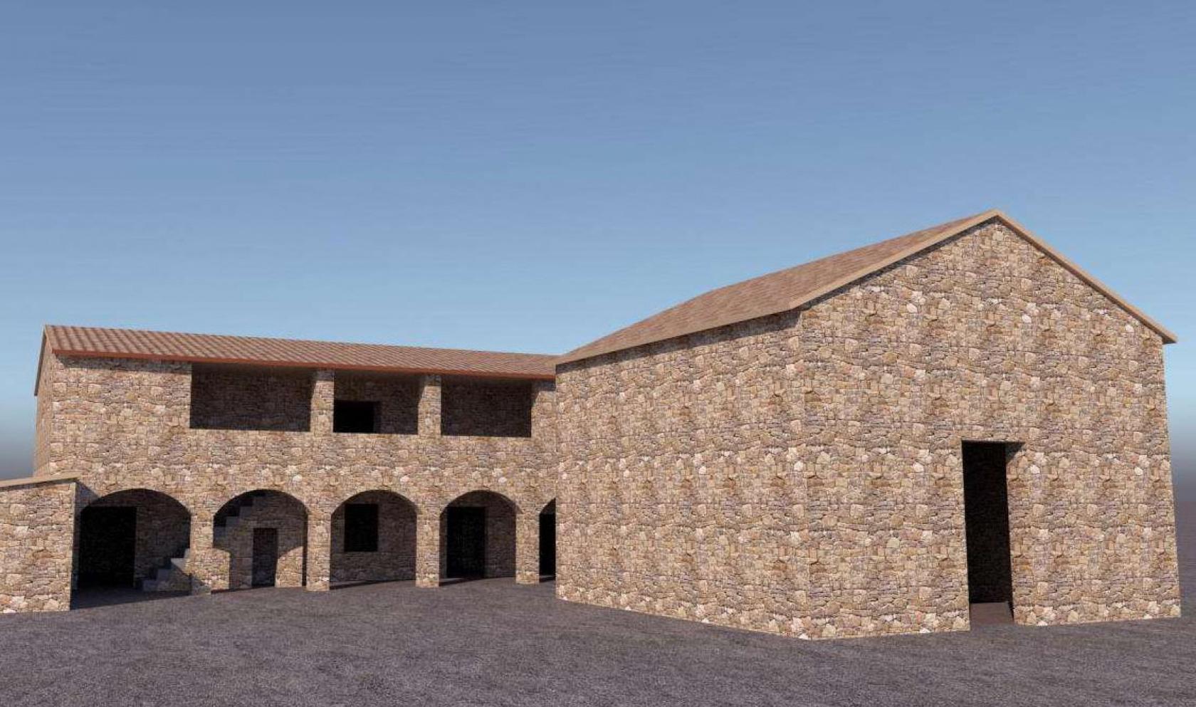 Toscana Immobiliare - Progetto del casale restaurato