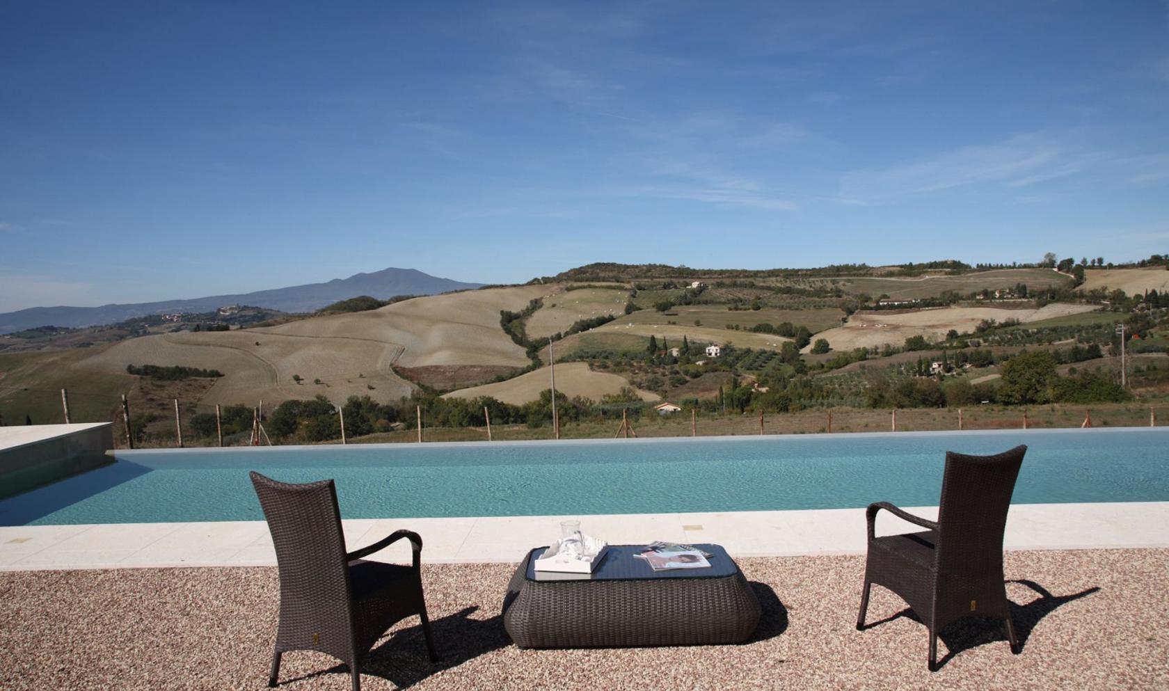 Toscana Immobiliare - Luxury apartments for sale in an exclusive residential complex in San Casciano bagni, Siena, Tuscany, near the famous thermal area of Fonteverde
