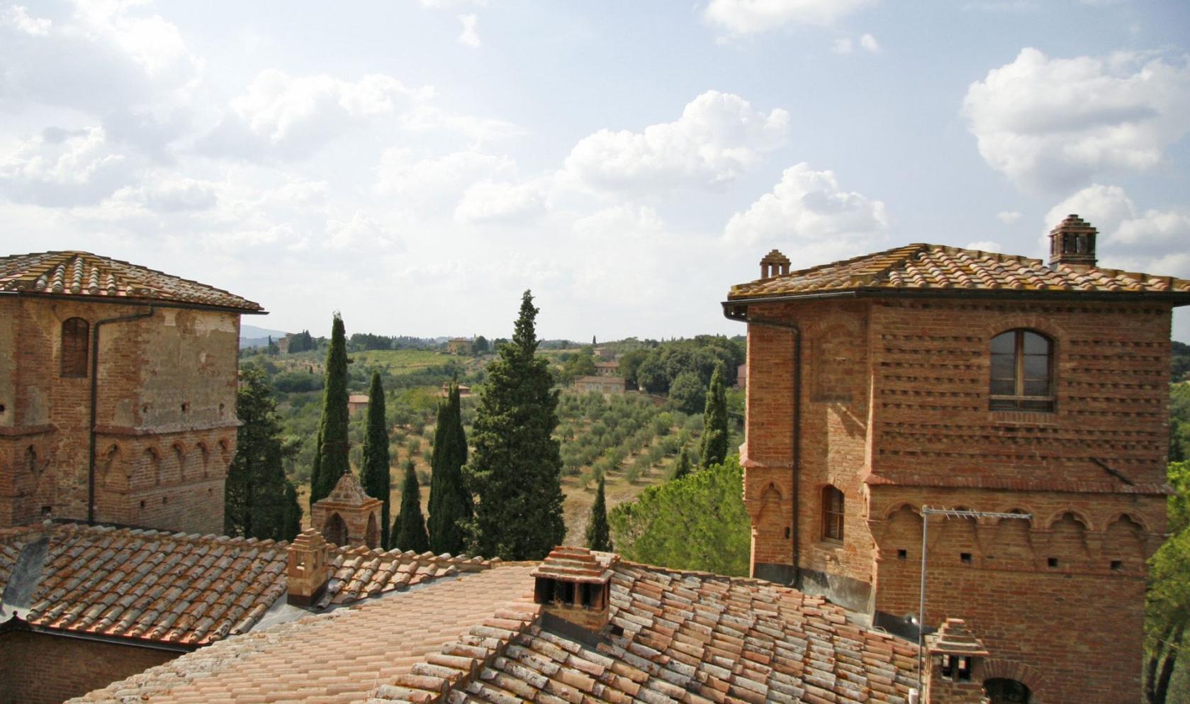 Toscana Immobiliare - Castello con vigneto in vendita a Siena