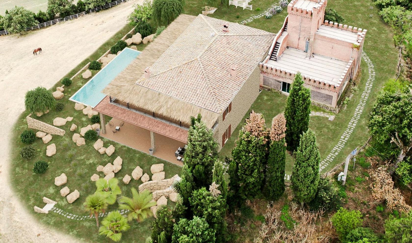 Toscana Immobiliare - Tuscany estate with 100 he of land and hunting land